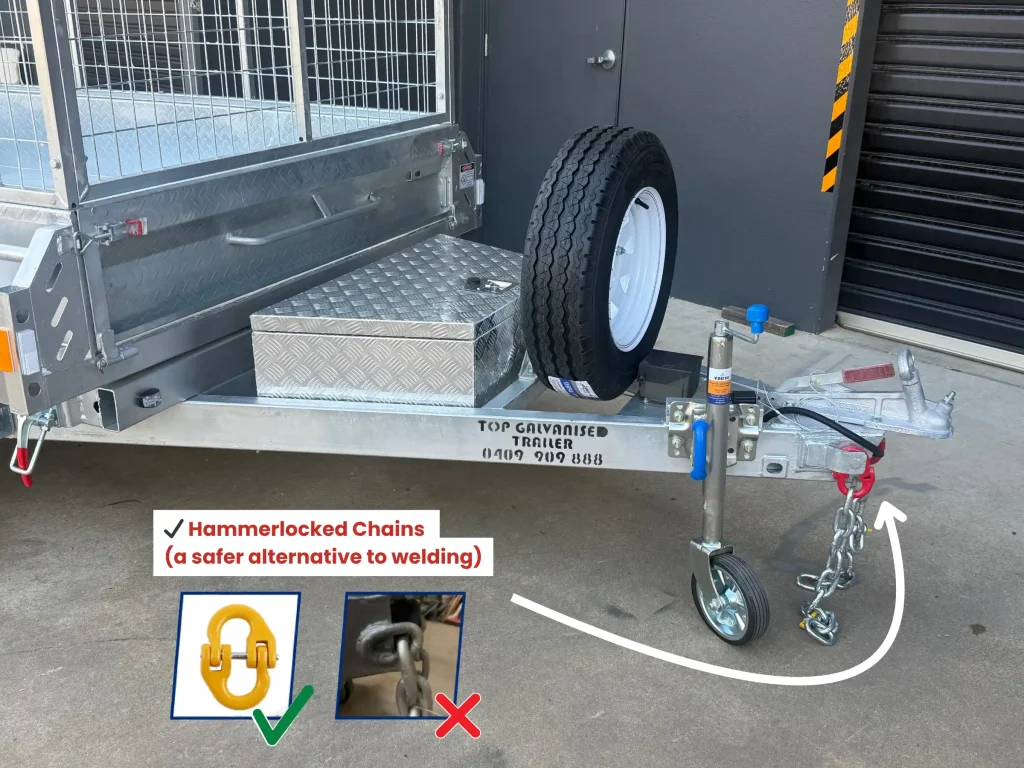 heavy duty drawbar