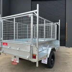 tipper trailer galvanised