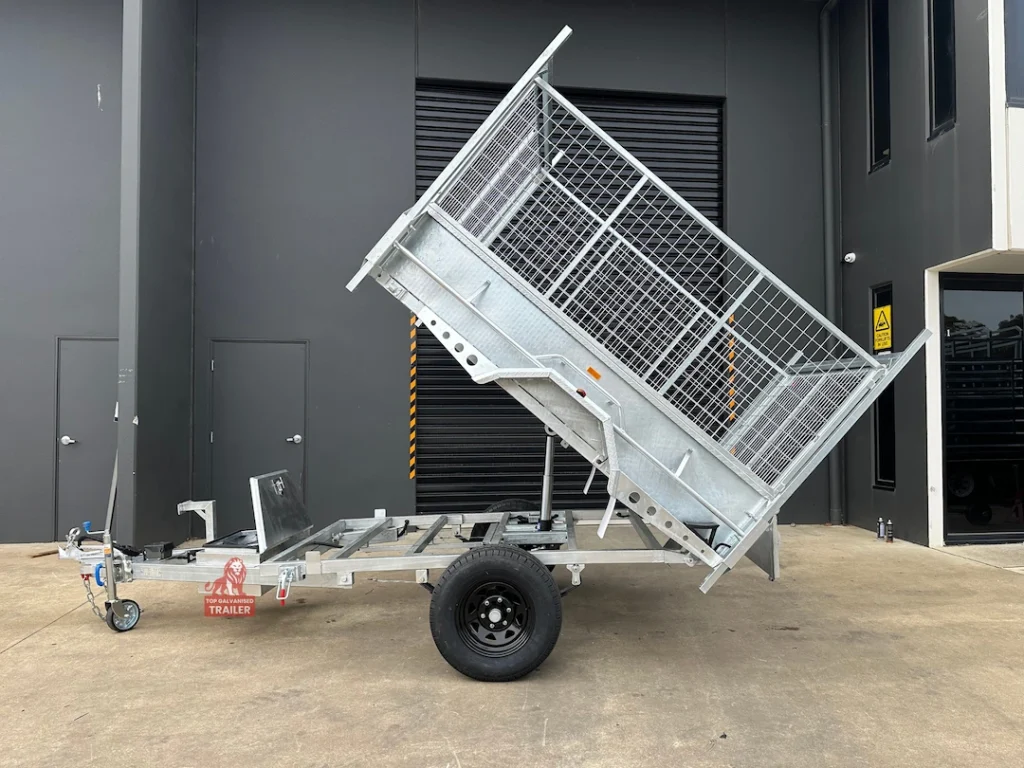 hydraulic tipper trailer