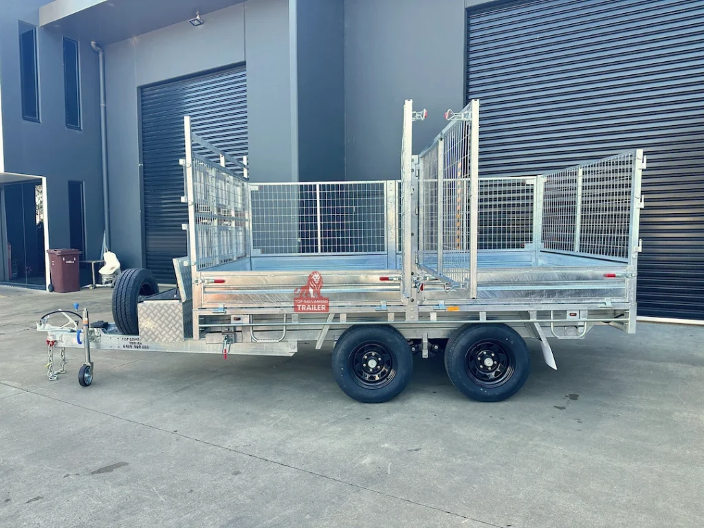 hydraulic tipper flat top