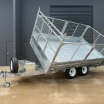 galvanised tipper trailer