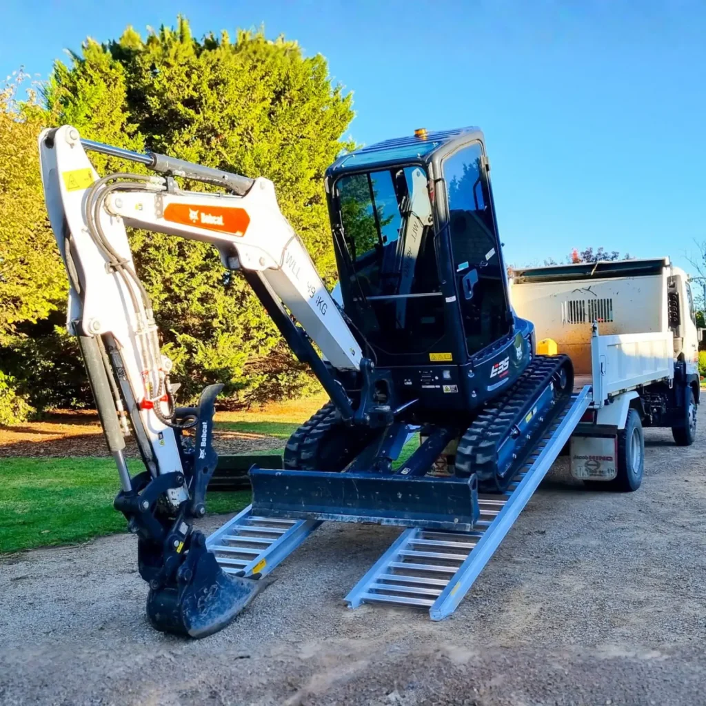 excavator ramps
