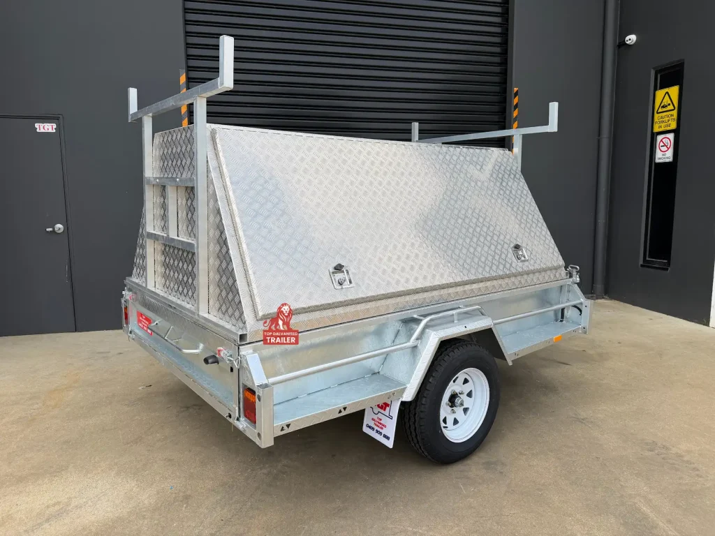 alloy canopy trailer
