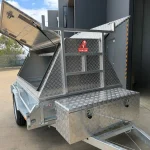 trailer with canopy
