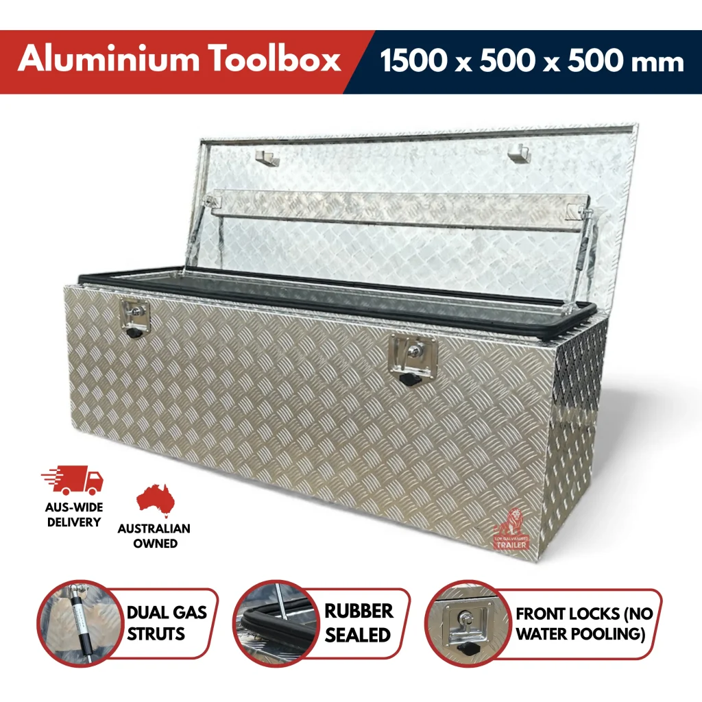 trailer tool box 1500 x 500 x 500 mm