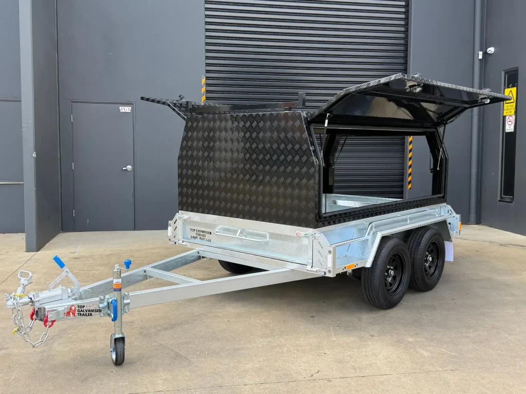 trailer with canopy