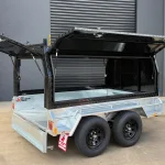3 door canopy black