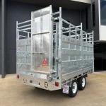 cattle trailer with ramp