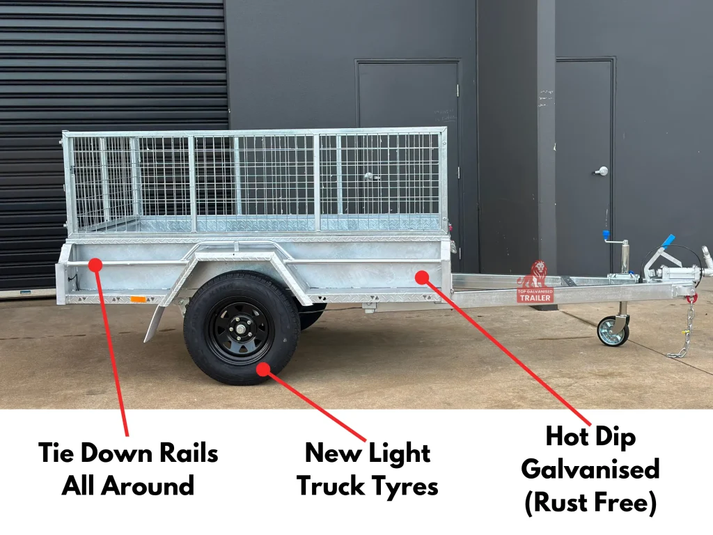 box trailer 7x4