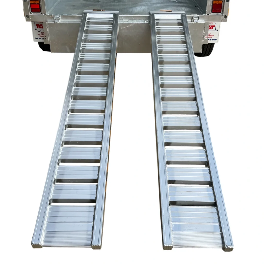 3 ton aluminium ramps 2.5 m
