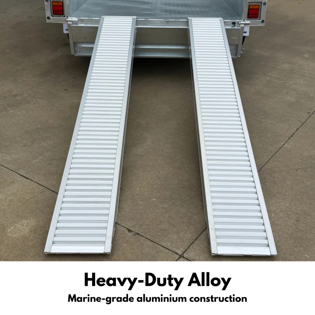 aluminium ramps for trailer