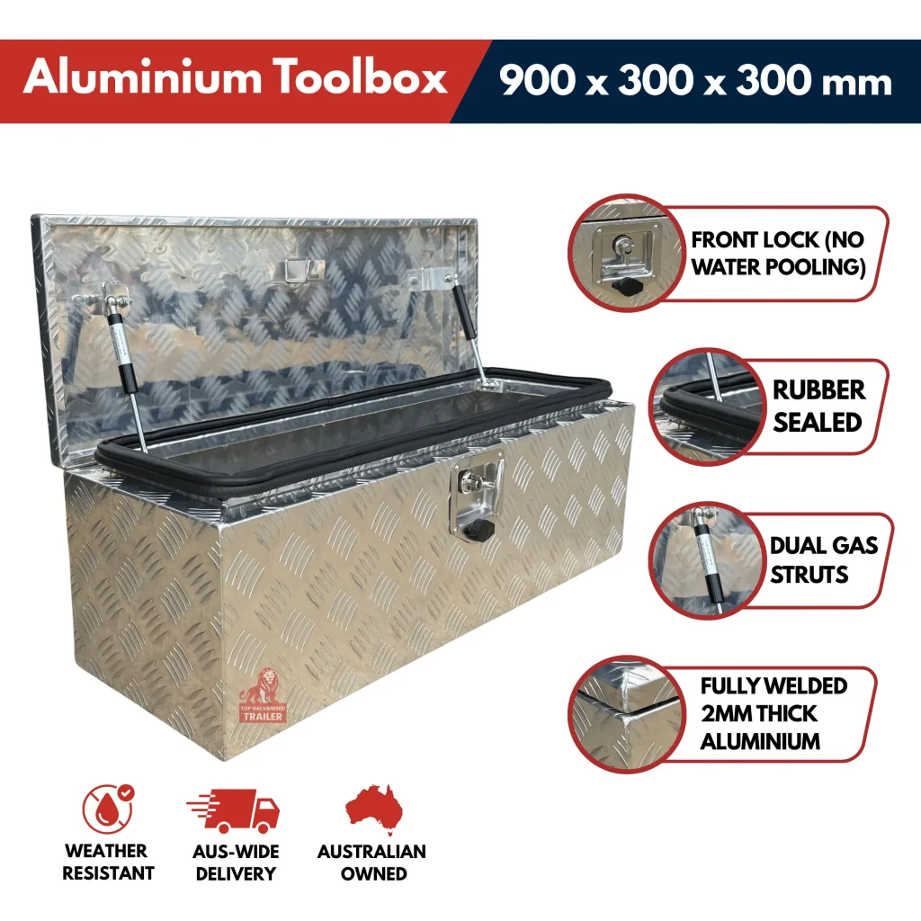 trailer toolbox 900 x 300 x 300 mm
