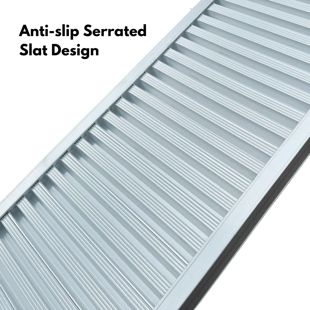 non slip alloy ramps