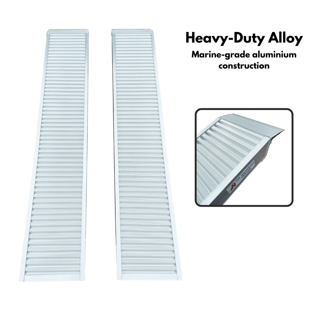 aluminium loading ramps 40cm