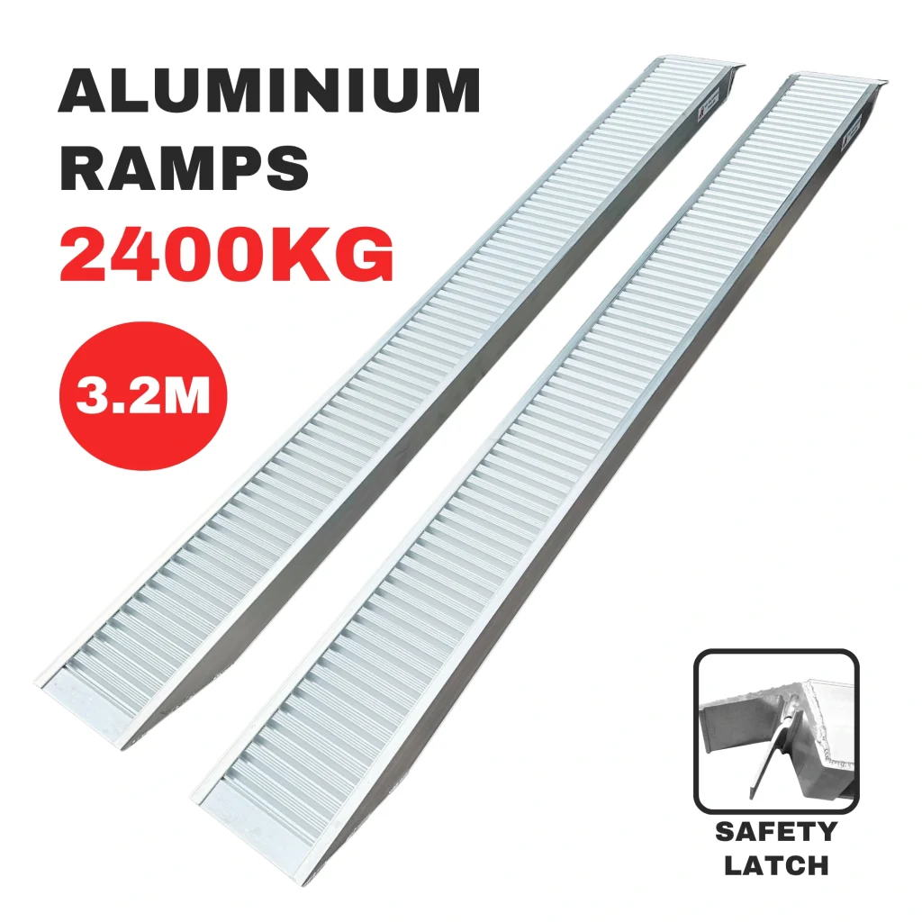 3.2m aluminium loading ramps new