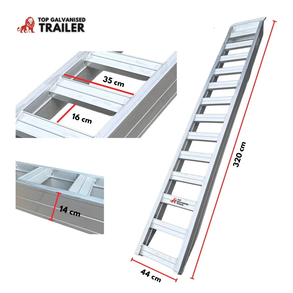 4t ramp size 320 x 44 cm