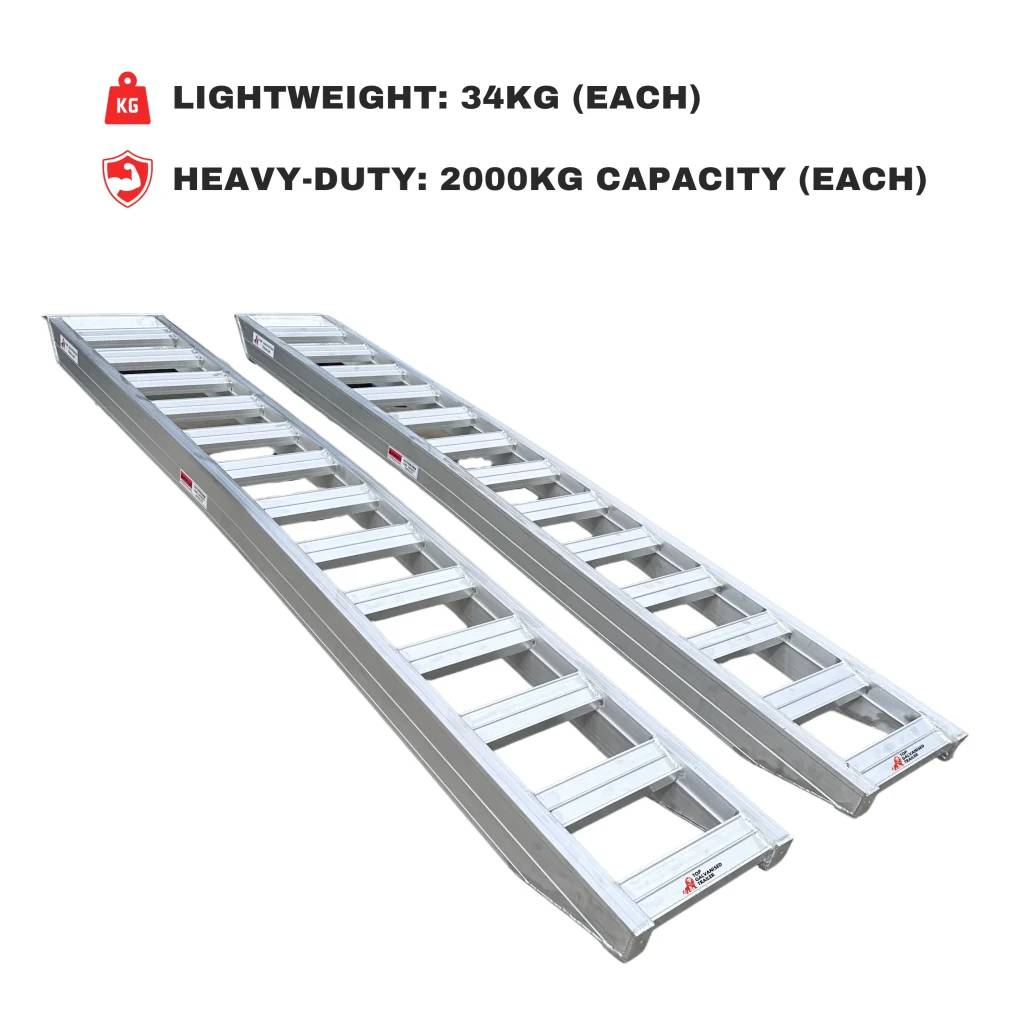 3.2m aluminium loading ramps