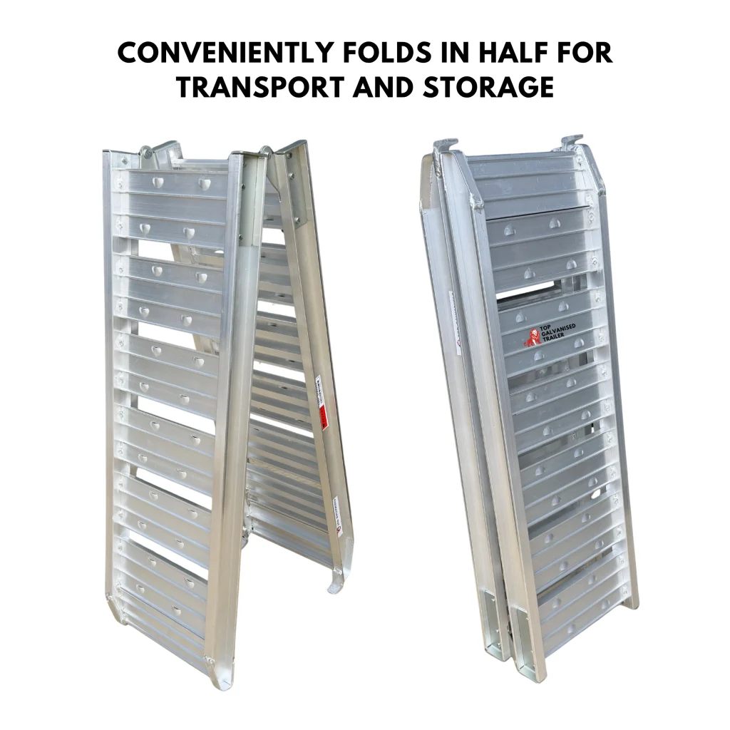 aluminium folding ramp