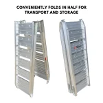 aluminium folding ramp
