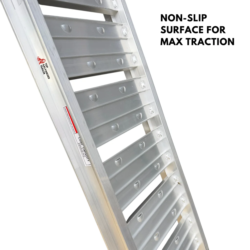 fold up ramp alloy