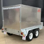 enclosed trailer with ramp