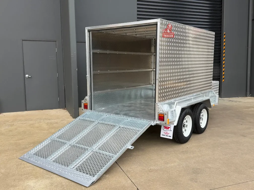 enclosed trailer