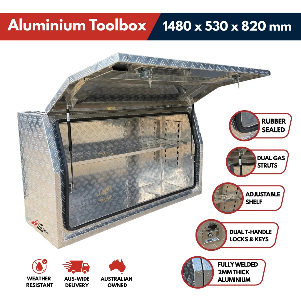 Aluminium Ute toolbox