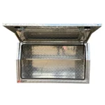alloy toolbox with shelf