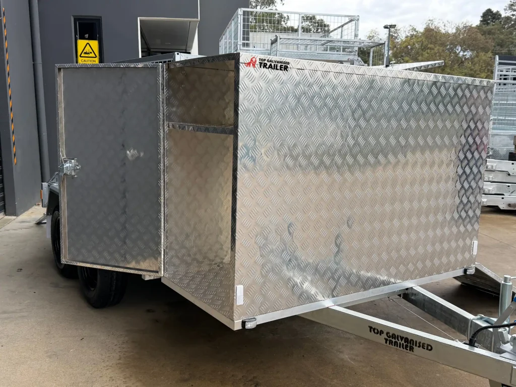 aluminium push mower box