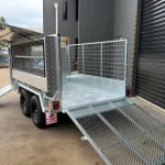 ride on mower trailer