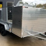 aluminium push mower box